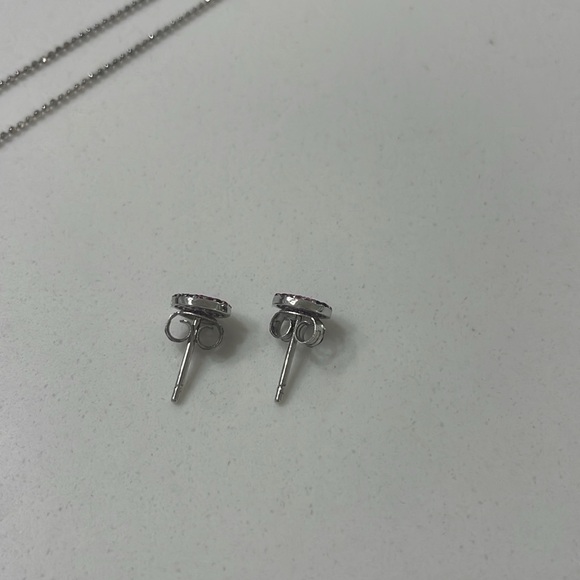 Elegant Pink and Silver Jewelry Set - Picture 4 of 6